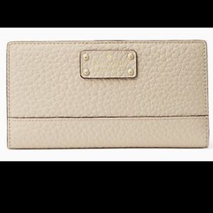 Kate spade bay street stacy wallet pumice